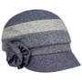 Stine Patchwork Newsboy Pet by Seeberger blauw-grijs