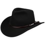 Western Woolfelt by Stetson zwart