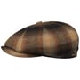 Hatteras Italian Wool Check Pet by Stetson beige-zwart
