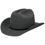 Senoda Wool Western Hoed by Stetson donkergrijs