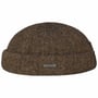 Lavoy Herringbone Dockermuts by Stetson bruin