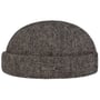 Lavoy Herringbone Dockermuts by Stetson donkerbeige