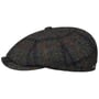 Hatteras Harris Tweed Check Pet by Stetson antraciet-gemêleerd
