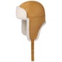 Fake Fur Pilotenmuts by Seeberger beige