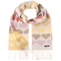 Cashmink Hearts Sjaal met Rafels by Fraas bont