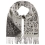 Soft Paisley Sjaal met Rafels by Fraas antraciet-grijs