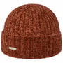 Chenille Omslagmuts by Seeberger bruin