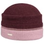 Shiny Stripe Walkloden Muts by Seeberger bordeaux