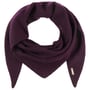 Uni Cashmere Driehoekige Sjaal by Seeberger pruim