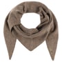 Uni Cashmere Driehoekige Sjaal by Seeberger taupe