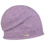 Beanie Muts met Lovertjes by Seeberger paars