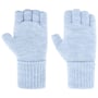 Alova Soft Vingerloze Handschoenen by Seeberger lichtblauw