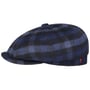 Kyoto Essential Check Pet by Alfonso D’Este zwart-blauw