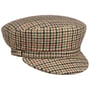 Houndstooth Check Schipperspet by Lierys beige