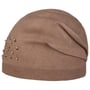 Perletta Beanie Muts by Lipodo lichtbruin