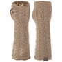 Savela Gebreide Polswarmers by Lierys beige