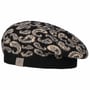 Paisley Gebreide Alpinopet by Lierys zwart