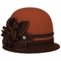 Danuca Cloche Hoed met Bloem by Lierys roest