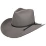 Duran Wool Western Hoed by Bailey 1922 grijs