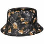 Flower Pattern Bucket Regenhoed by McBURN zwart