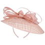 Chess Sinamay Saucer Fascinator by McBURN roze
