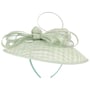 Chess Sinamay Saucer Fascinator by McBURN mintgroen