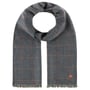British Houndstooth Wollen Sjaal by Mayser blauw