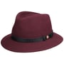 Bilbao Soft Wollen Hoed met Kasjmier by Mayser bordeaux