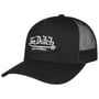 Boston Oval Patch SB Trucker Pet by Von Dutch zwart-wit