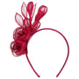 Lioressa Sinamay Fascinator by Seeberger rood