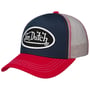 Oval Logo Tricolour Pet by Von Dutch donkerblauw