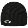 Ellipse Ribbed Beanie Muts by Oakley zwart