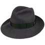 Bogarthoed Brede Rand by Borsalino grijs