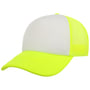 70er Rapper Meshcap neon-geel