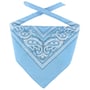 Bandana Doek by Lipodo lichtblauw