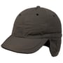 Techno Earflap Baseballcap met Teflon grijs
