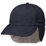 Techno Earflap Baseballcap met Teflon blauw
