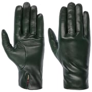 Caridei Classic Nappaleer Dames Handschoenen - Made in Italy leren met voering voor Herfst/Winter - 6 1/2 HS bruin